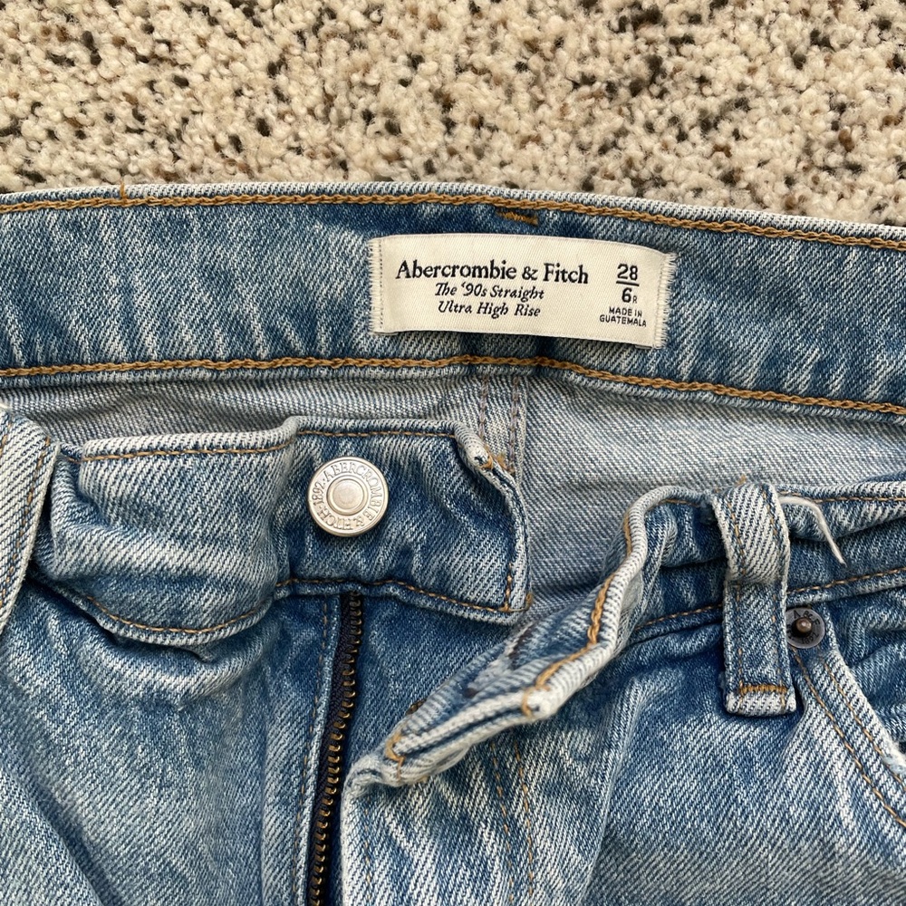 Abercrombie & Fitch Light Blue Denim Jeans